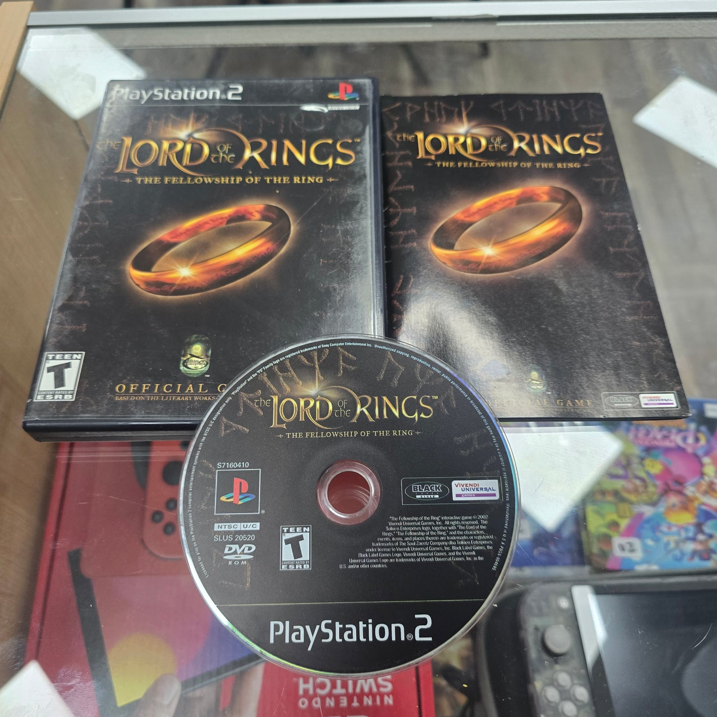 Lord of the Rings Fellowship of the Ring Playstation 2