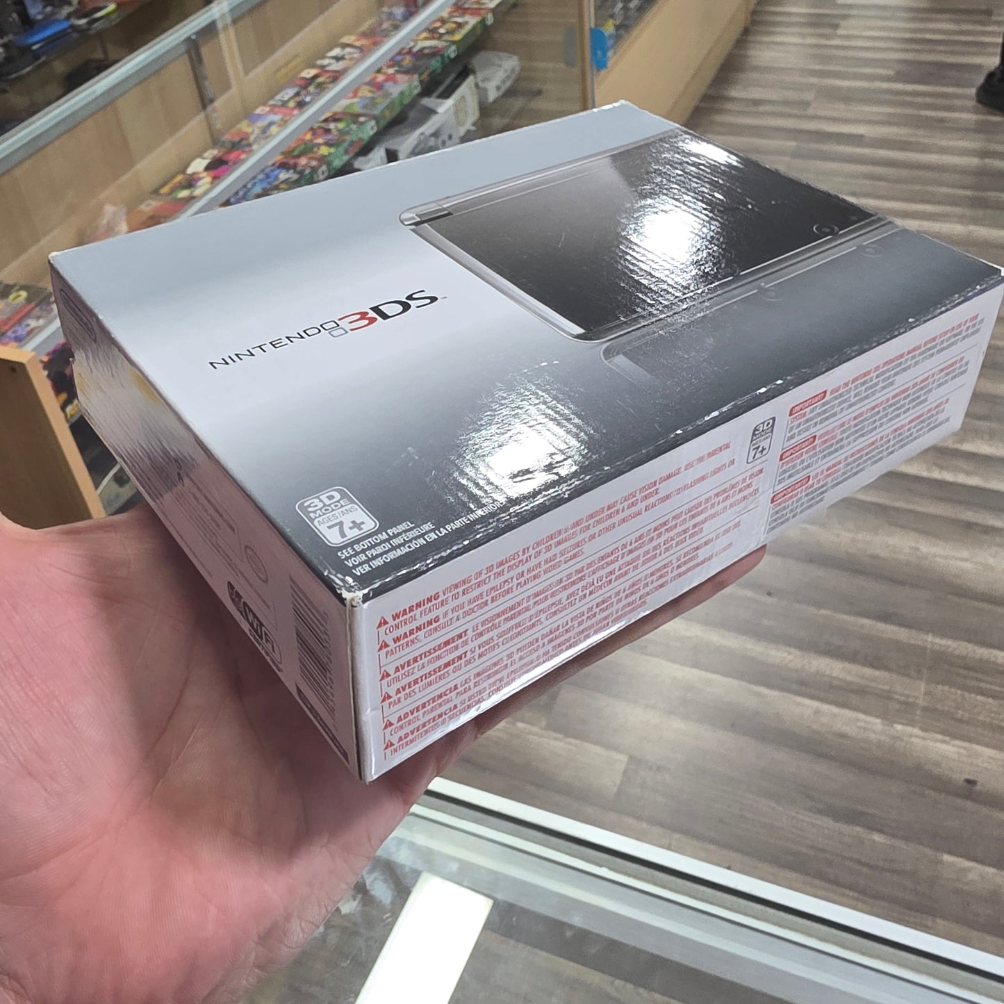 Nintendo 3DS Cosmo Black Handheld System (UNOPENED)