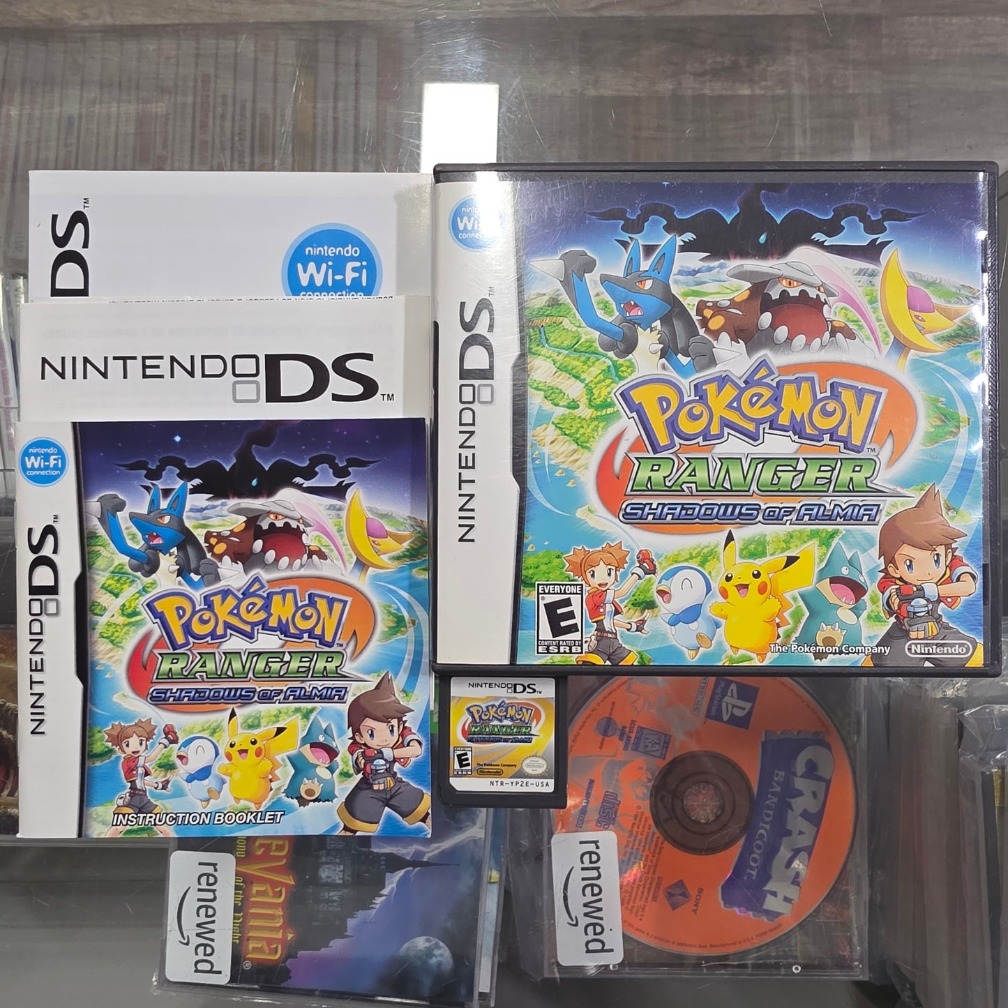Pokémon Ranger Shadows Of Almia Nintendo DS