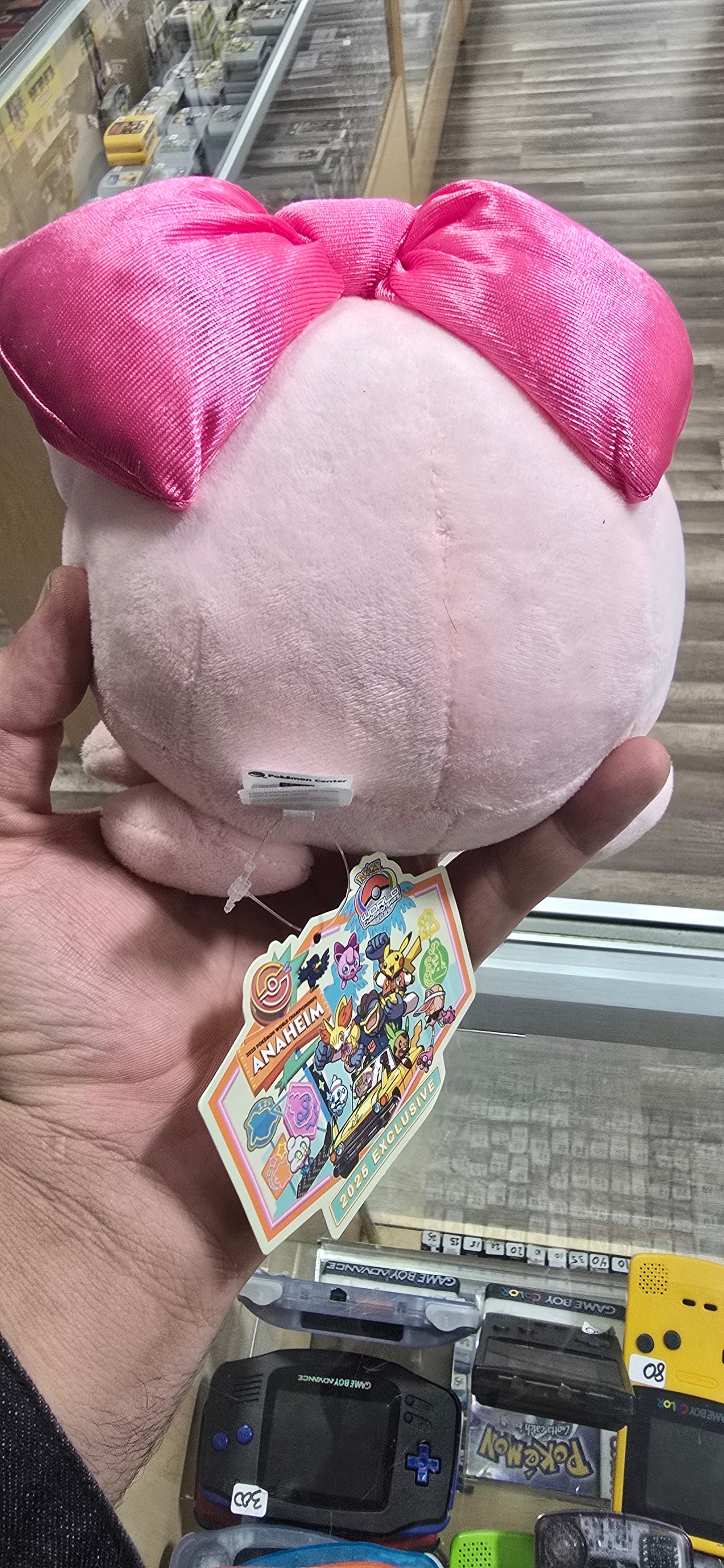 Pokemon World Championships 2025 Anaheim Jigglypuff Plush Exclusive