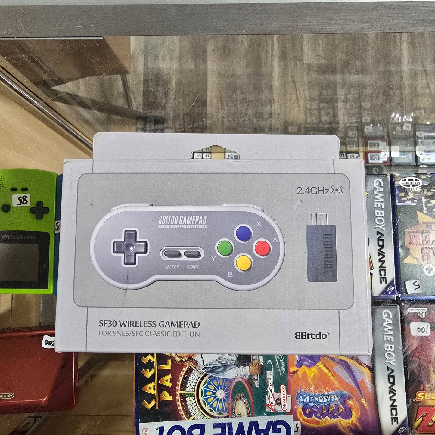 8Bitdo SF30 2.4G Wireless GamePad SNES Classic Edition Controller NEW