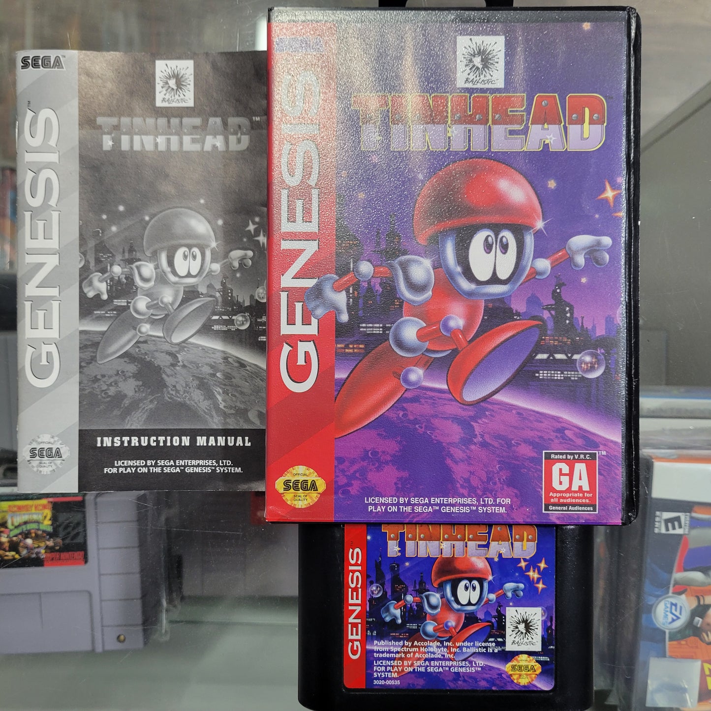 Tinhead Sega Genesis