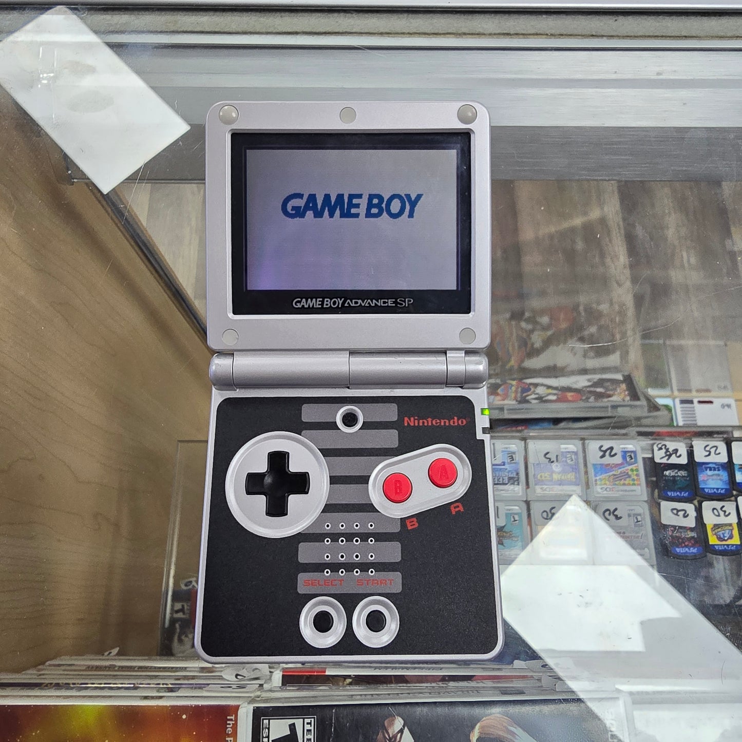 NES Gameboy Advance SP 001 Model Handheld with charger