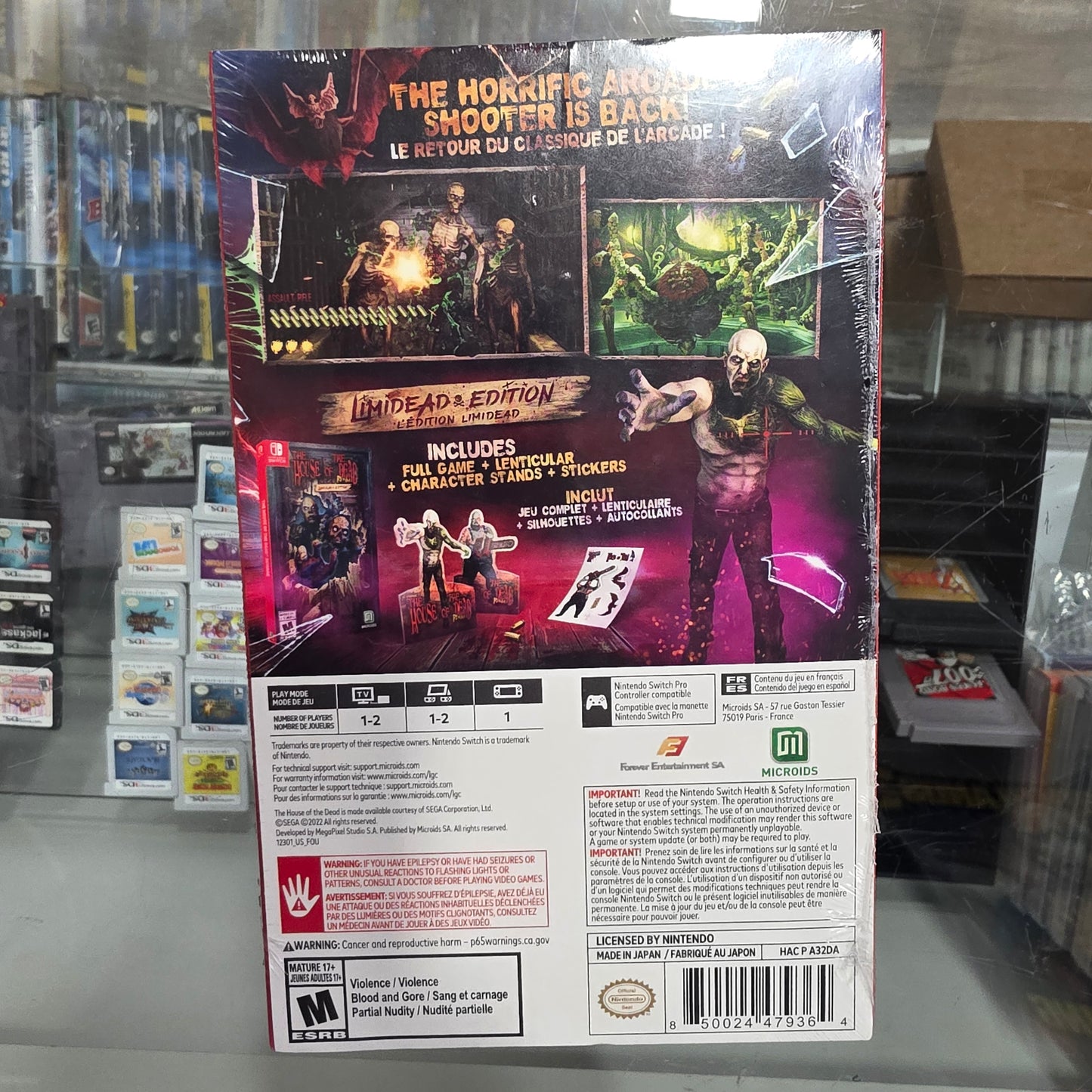The House of the Dead: Remake - Nintendo Switch New