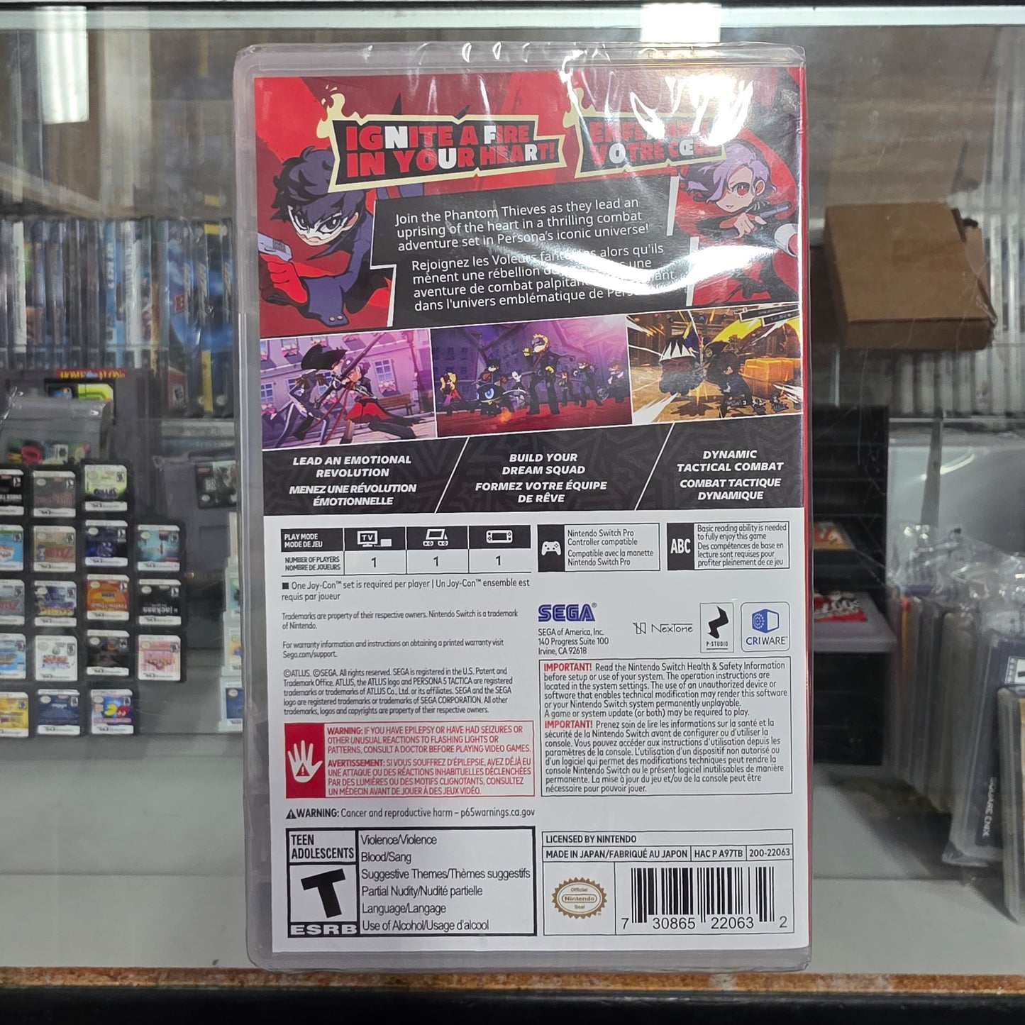 Persona 5 Tactica - Nintendo Switch New