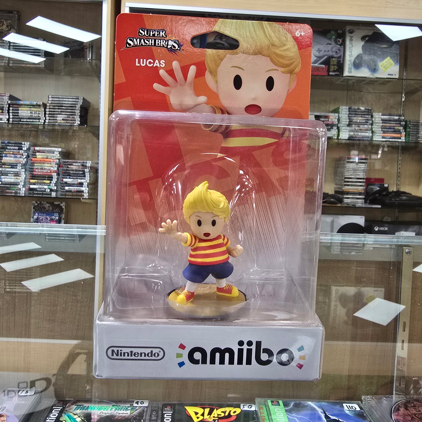 Super Smash Bros Lucas Amiibo NEW