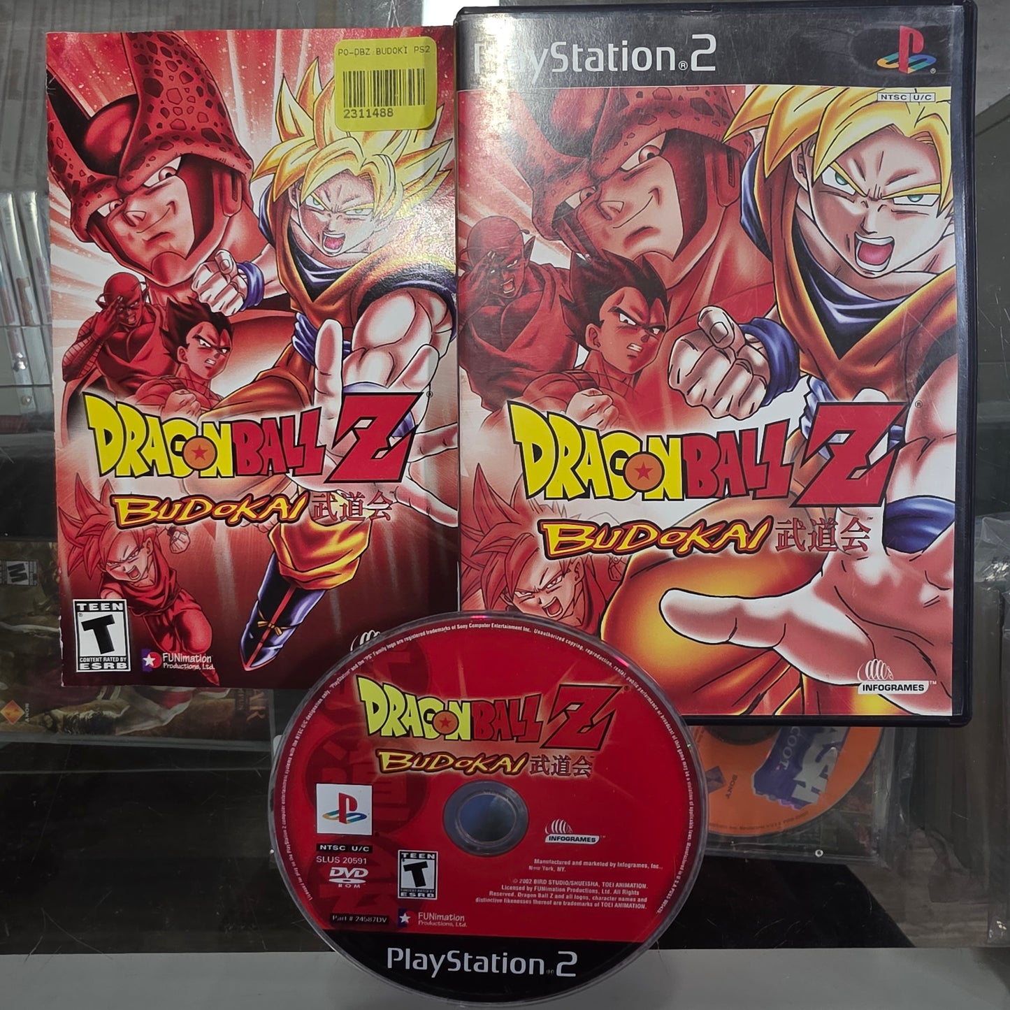 Dragonball Z Budokai PlayStation 2 Tested, Crack Inner Ring