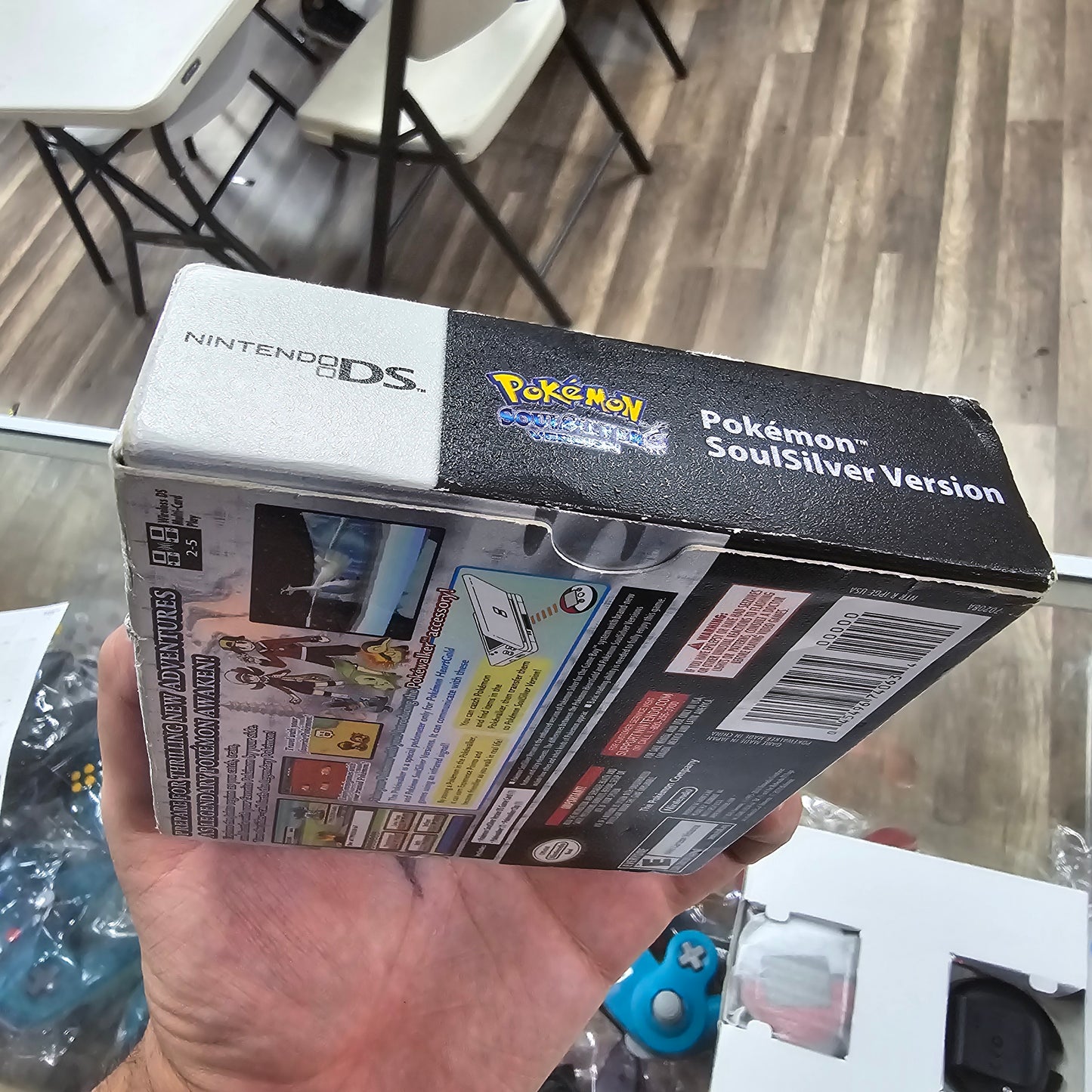 Pokémon SoulSilver Big Box CIB Authentic Nintendo DS