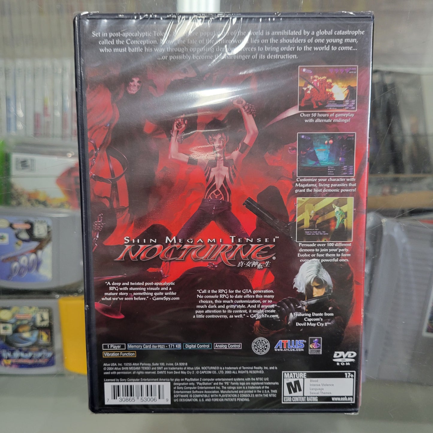 New Sealed Shin Megami Tensei Nocturne Playstation 2