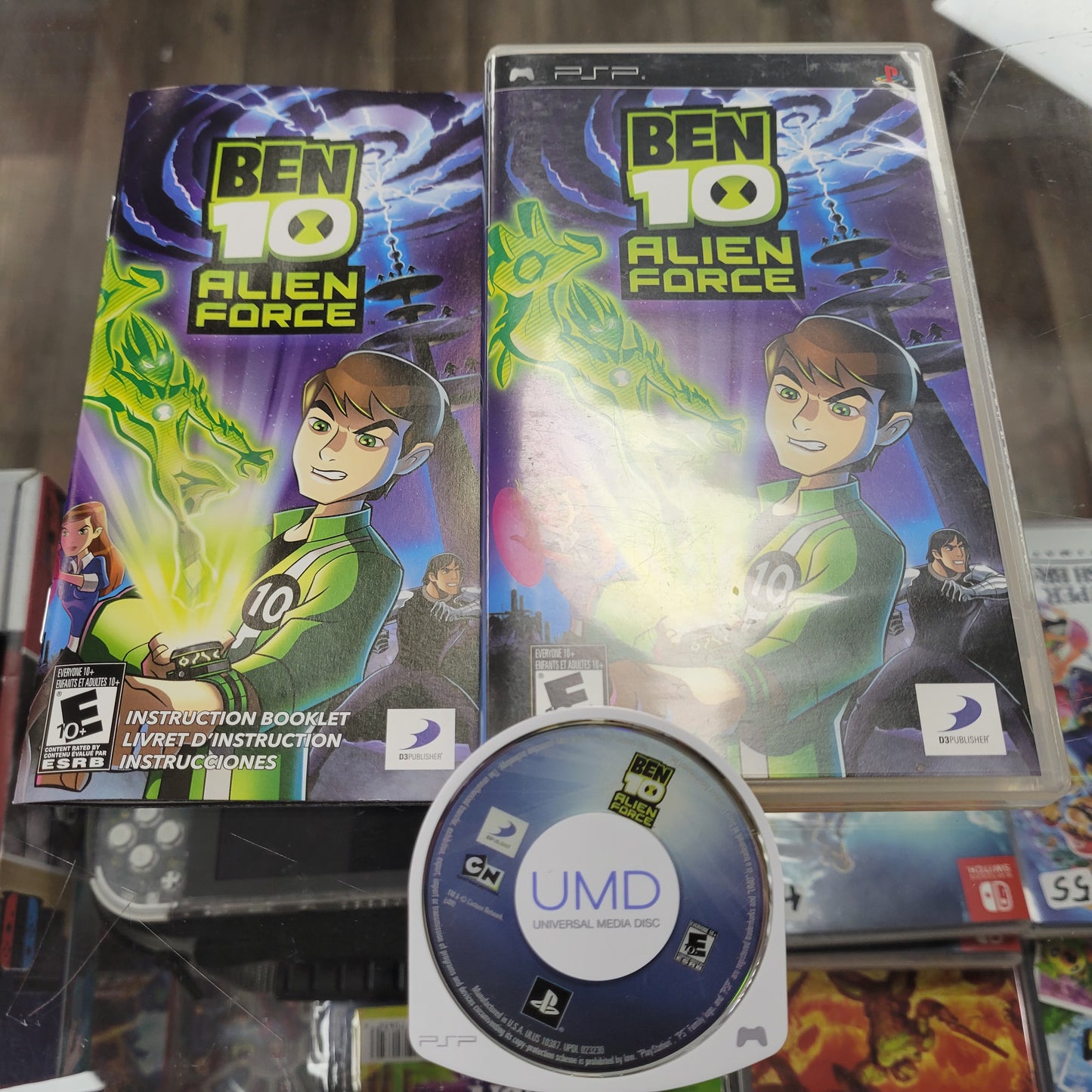 Ben 10 Alien Force PSP