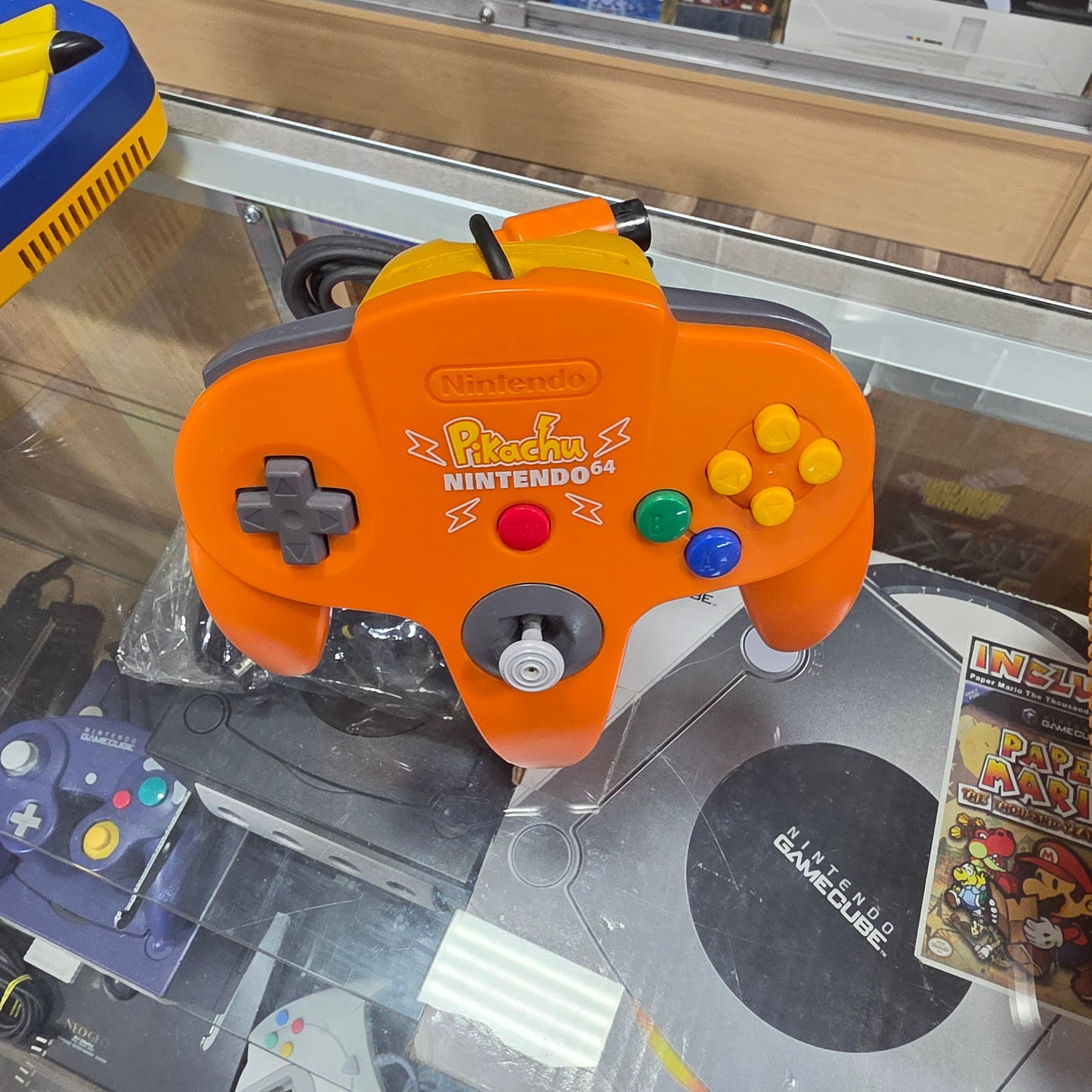 Pikachu Orange Console JP Nintendo 64