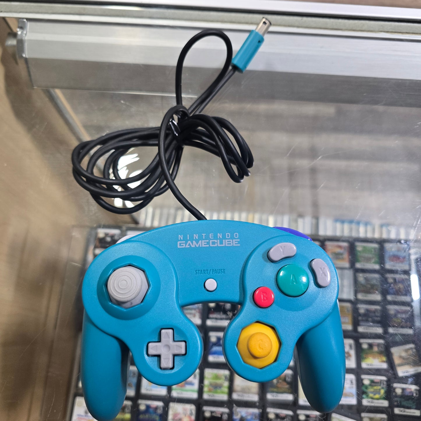 Gamecube Controller Emerald Blue JP Nintendo Gamecube