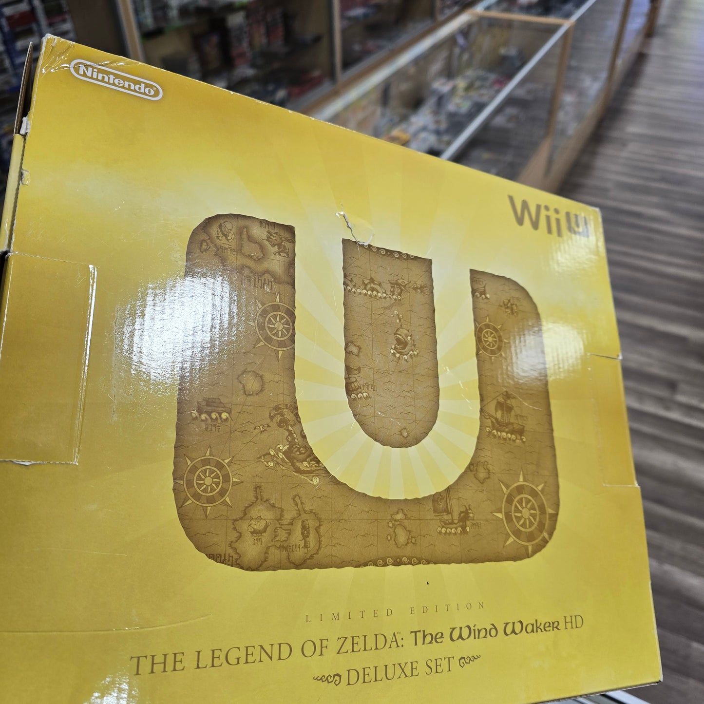 Wii U Console Deluxe: Zelda Wind Waker Edition