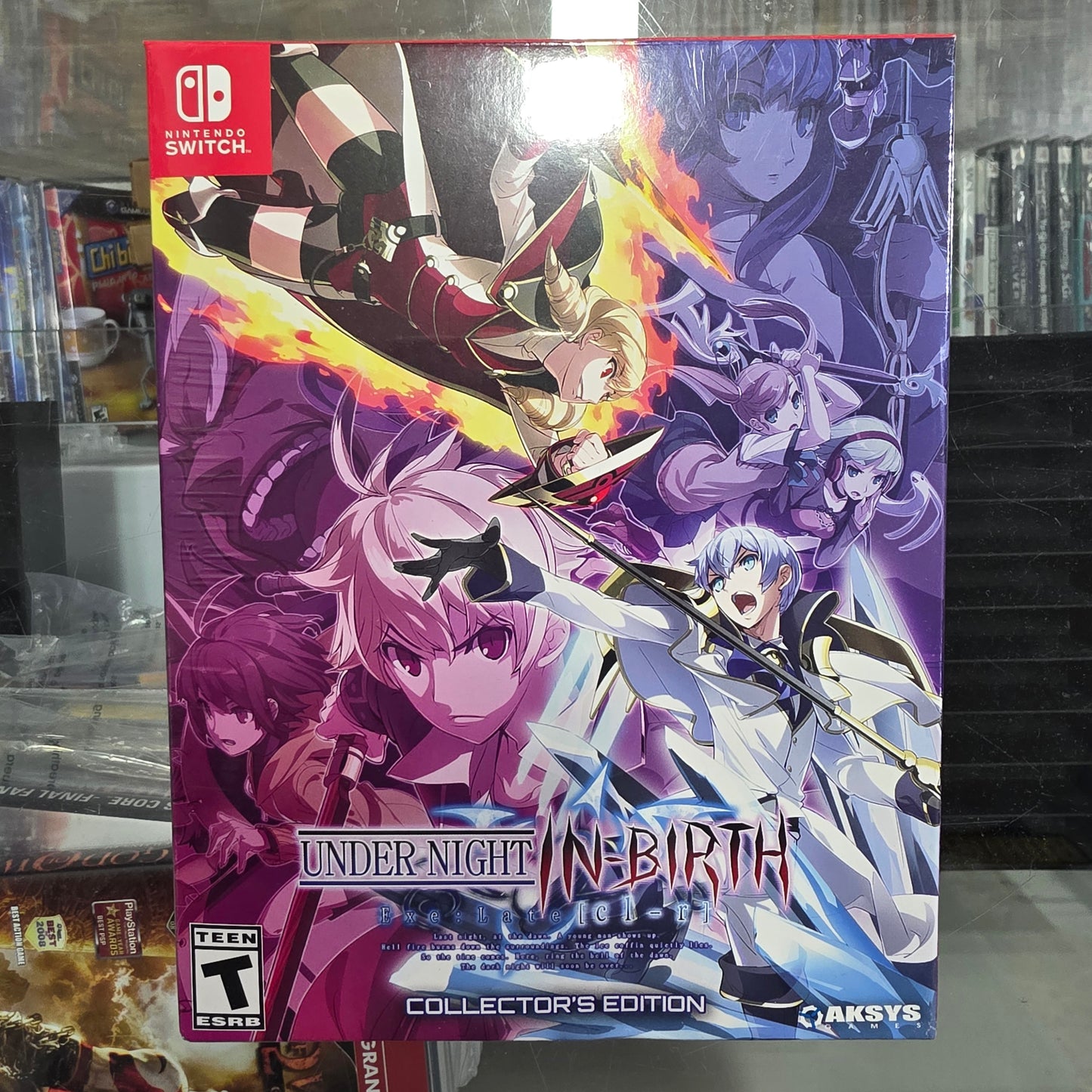 New Sealed Under Night In Birth Exe Late cl-r Collectirs Edition Nintendo Switch