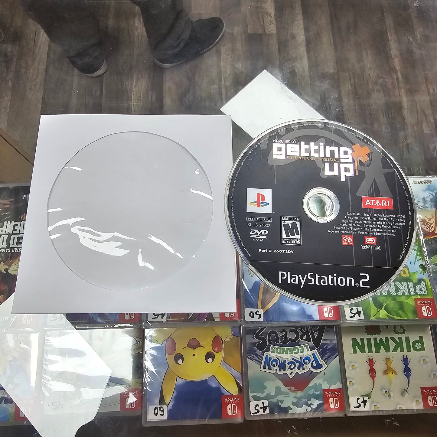Marc Ecko's Getting Up Contents Under Pressure (DISC ONLY) Playstation 2