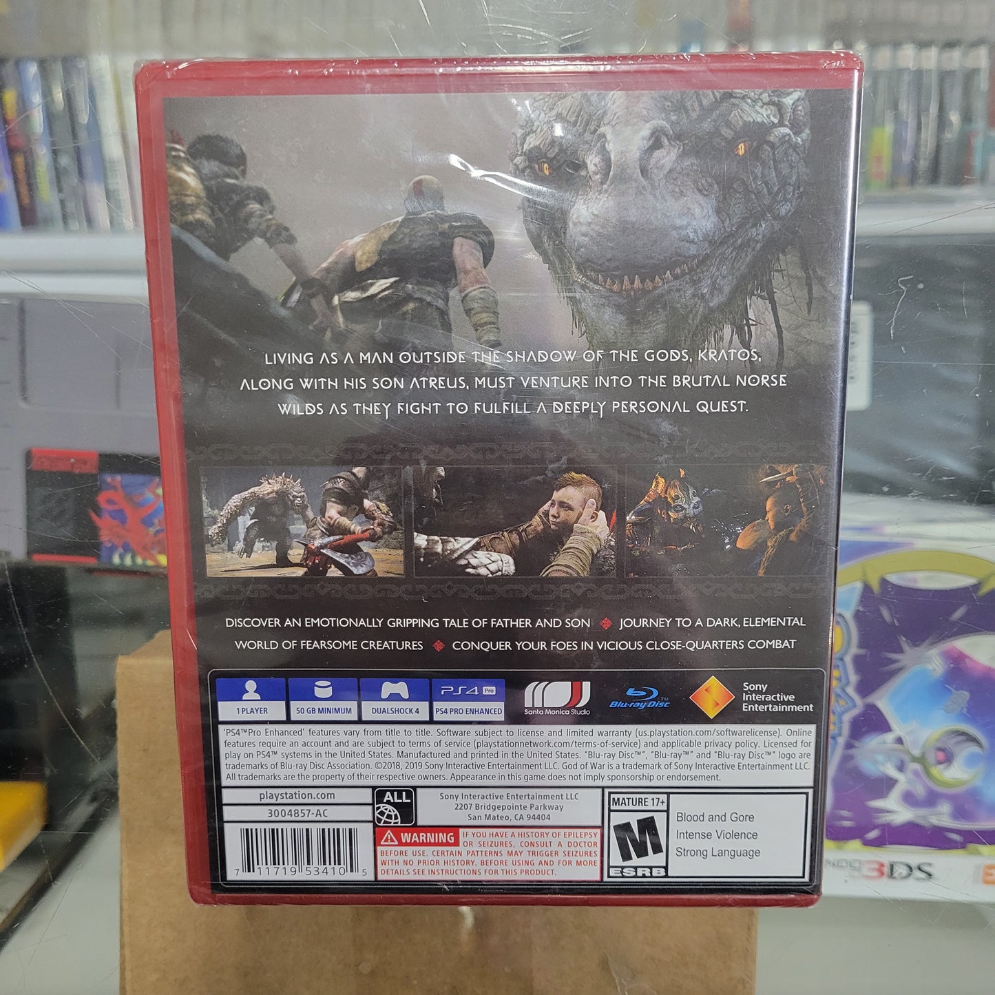 New Sealed God Of War Playstation 4 Playstation Hits