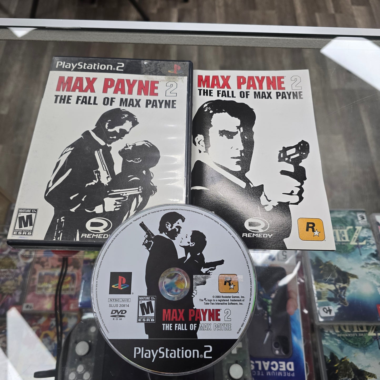 Max Payne 2 Fall of Max Payne Playstation 2