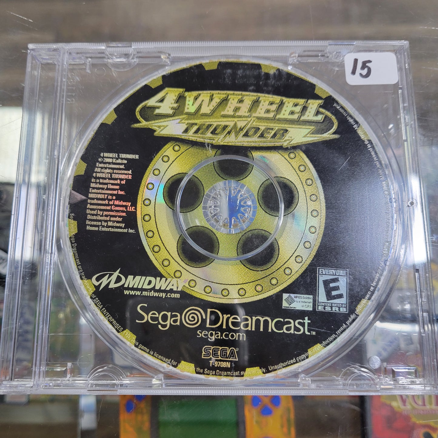 4 Wheel Thunder Sega Dreamcast