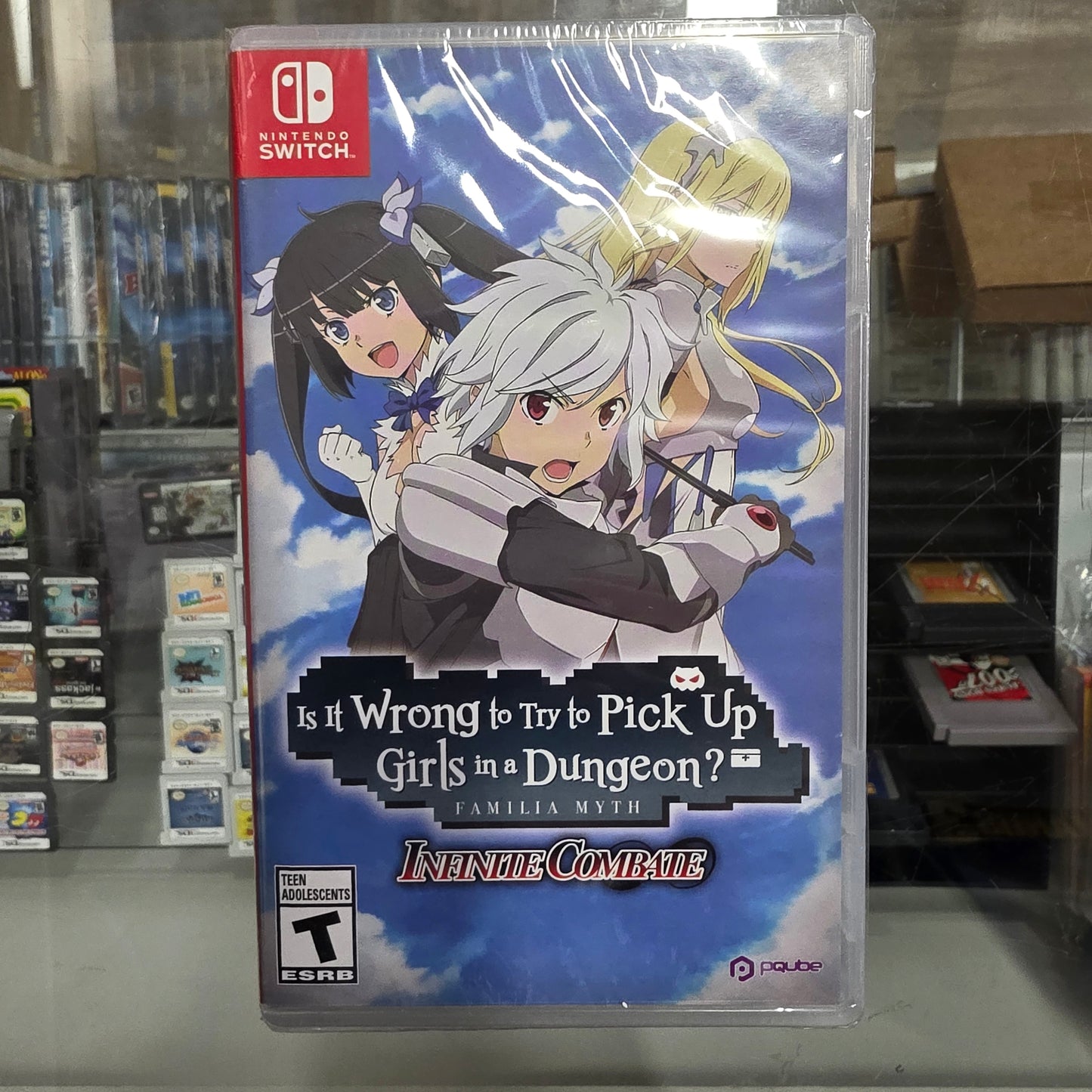 Is It Wrong to Try to Pick Up Girls in a Dungeon? Familia Myth Infinite Combate - Nintendo Switch New