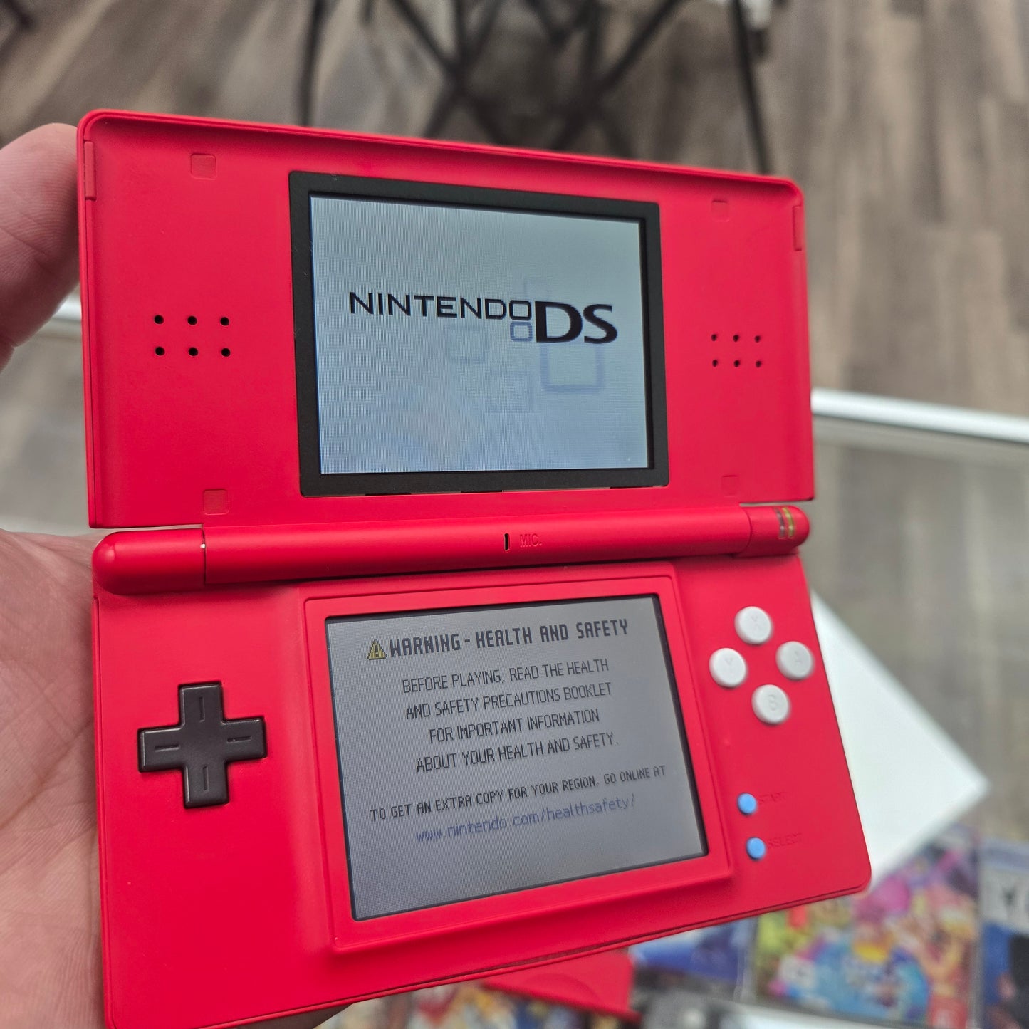 Custom Shell Pokémon (Pokedex Themed) Ds Lite Handheld System with Charger