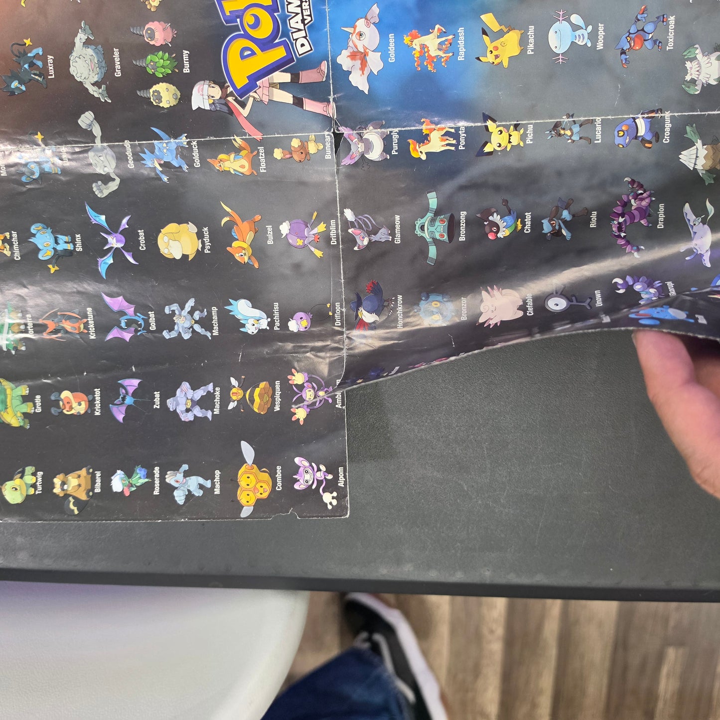 Vintage Pokemon Poster From Magazine