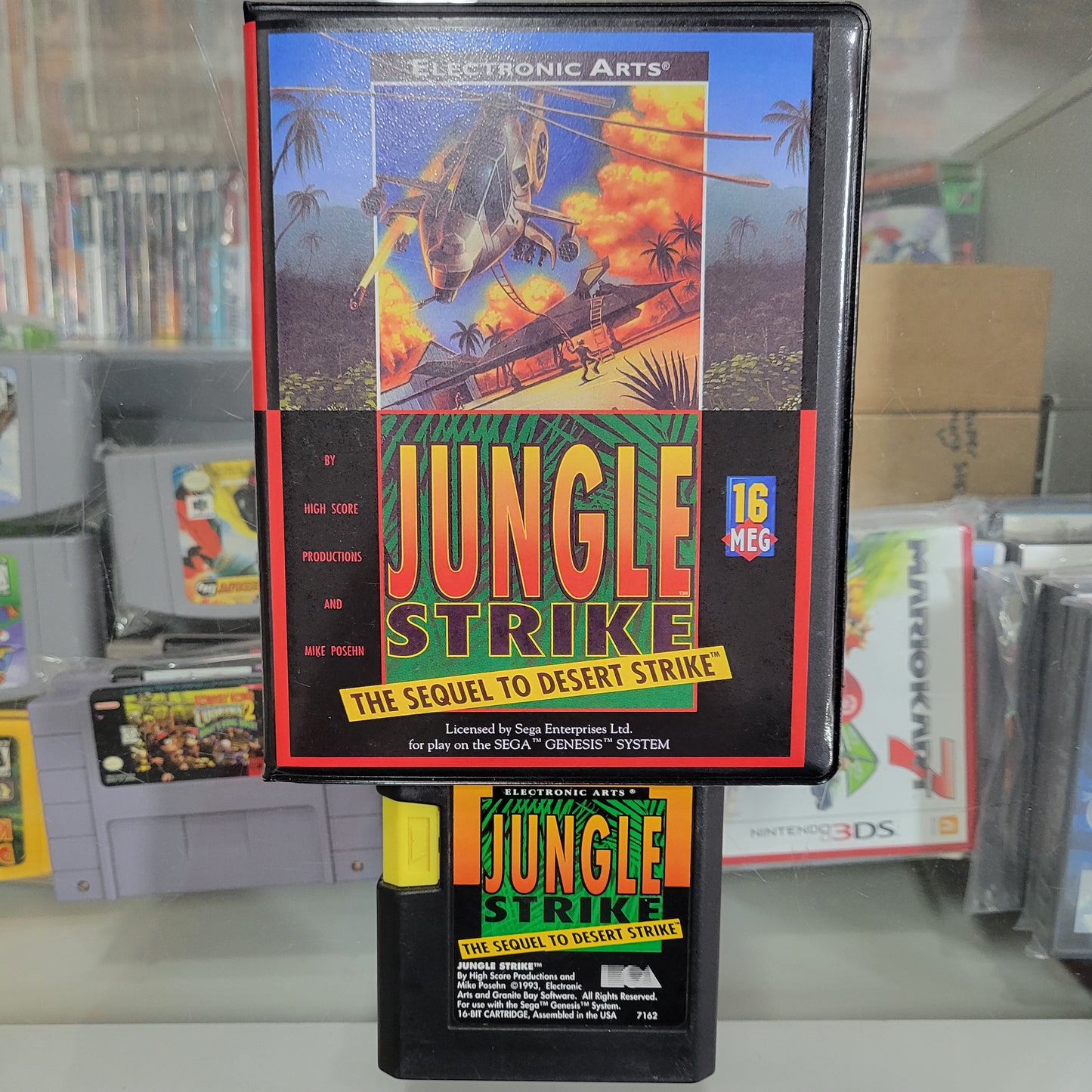 Jungle Strike Sega Genesis