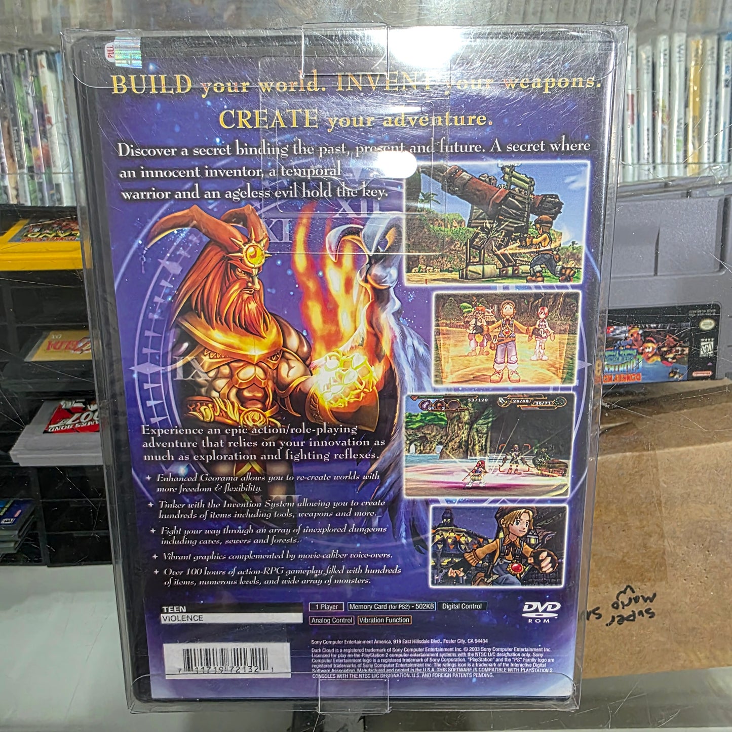 New Sealed Dark Cloud 2 Playstation 2