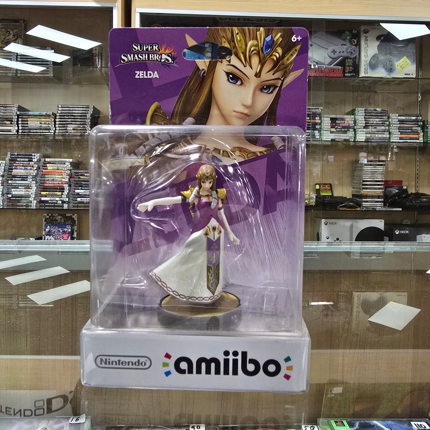 Super Smash Bros Zelda Amiibo NEW