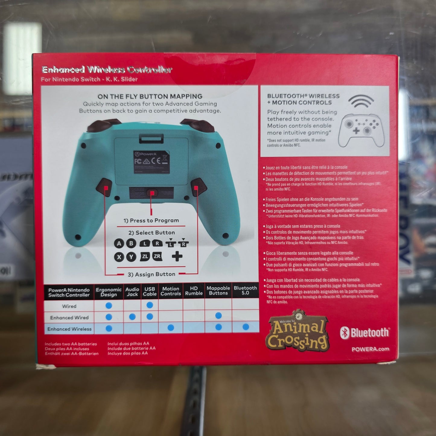 New Sealed Power A KK Slider Enhanced Wireless Controller Nintendo Switch