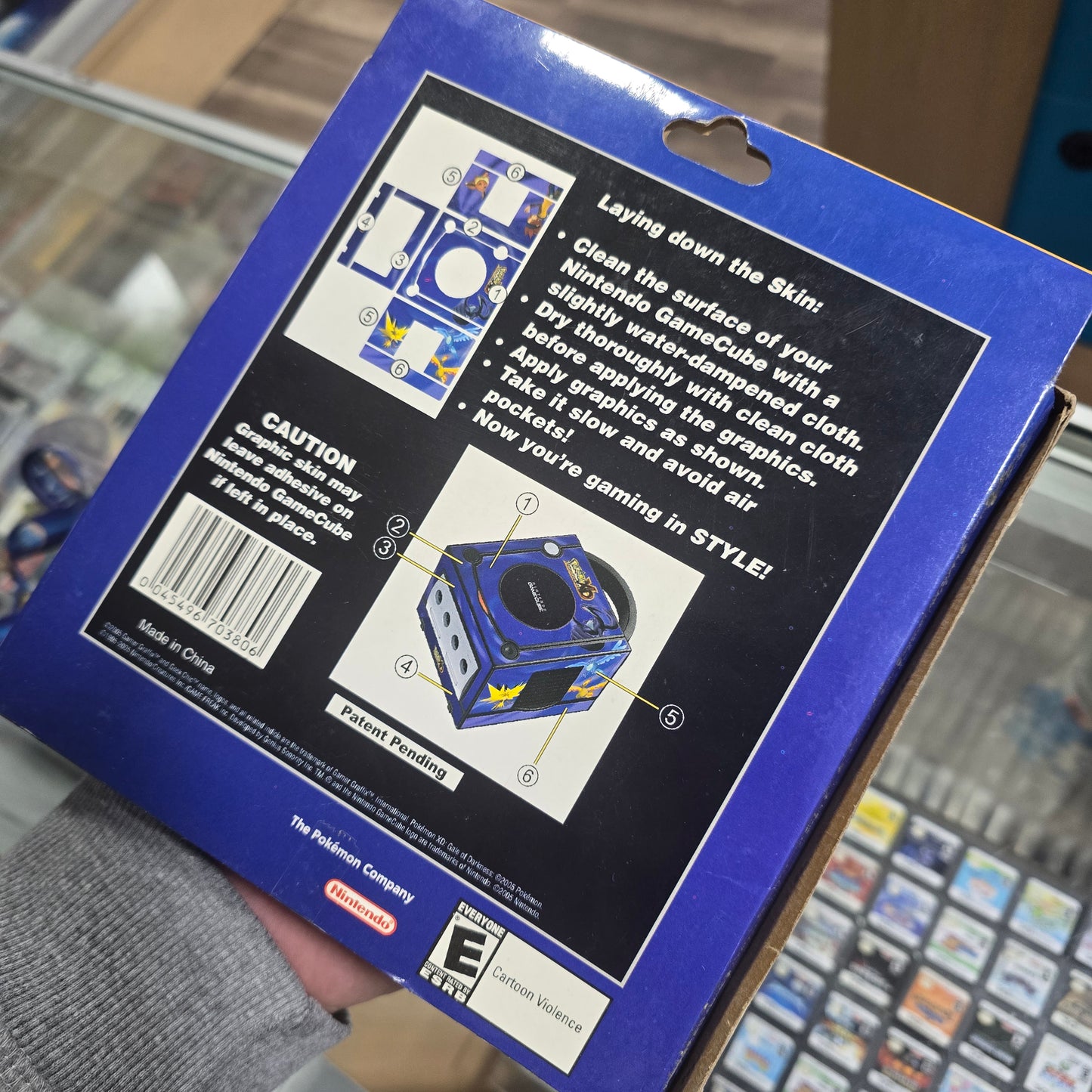 Pokémon XD Gale of Darkness Gamecube Wrap for Nintendo GameCube System