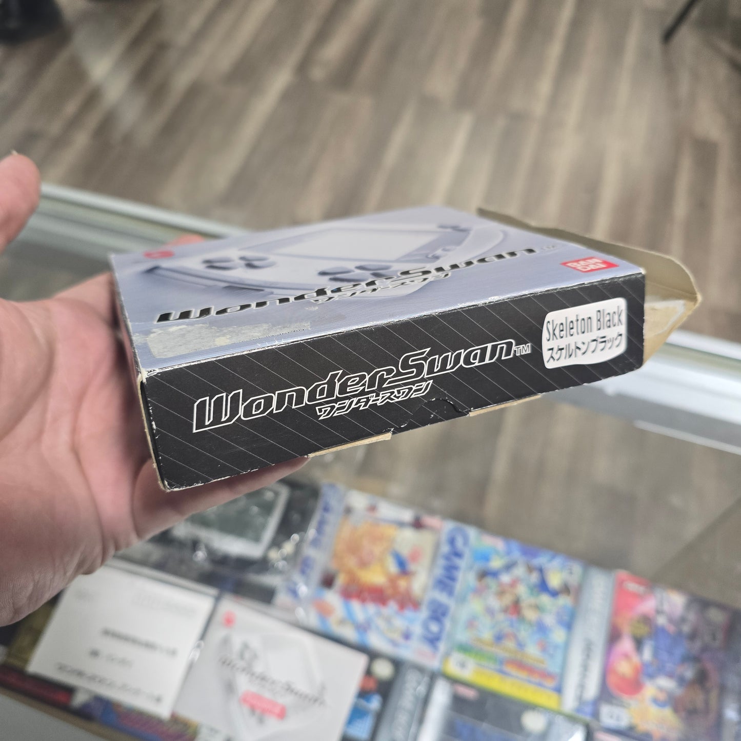 WonderSwan Skeleton Black Handheld System