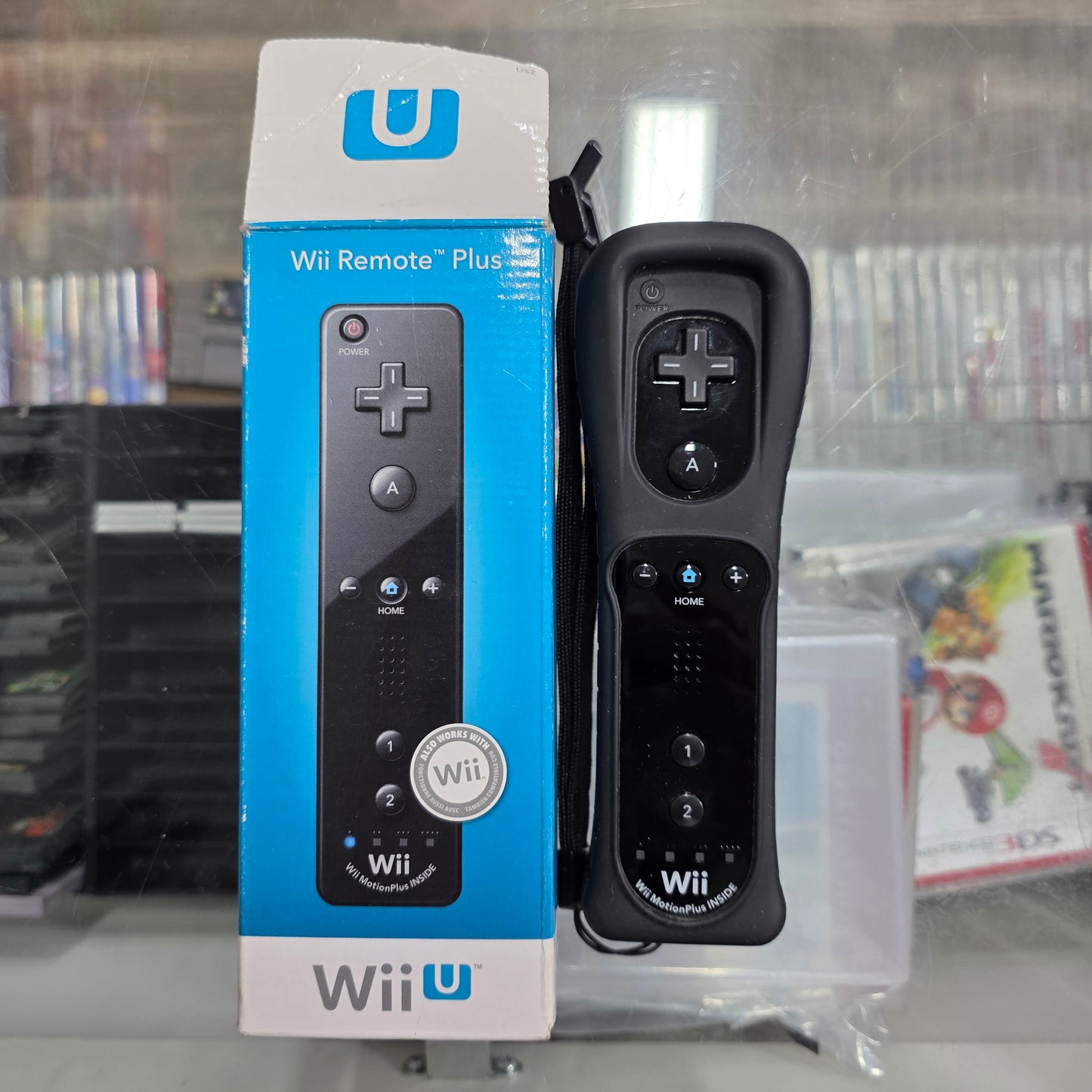 Black Wii Remote Plus Wii