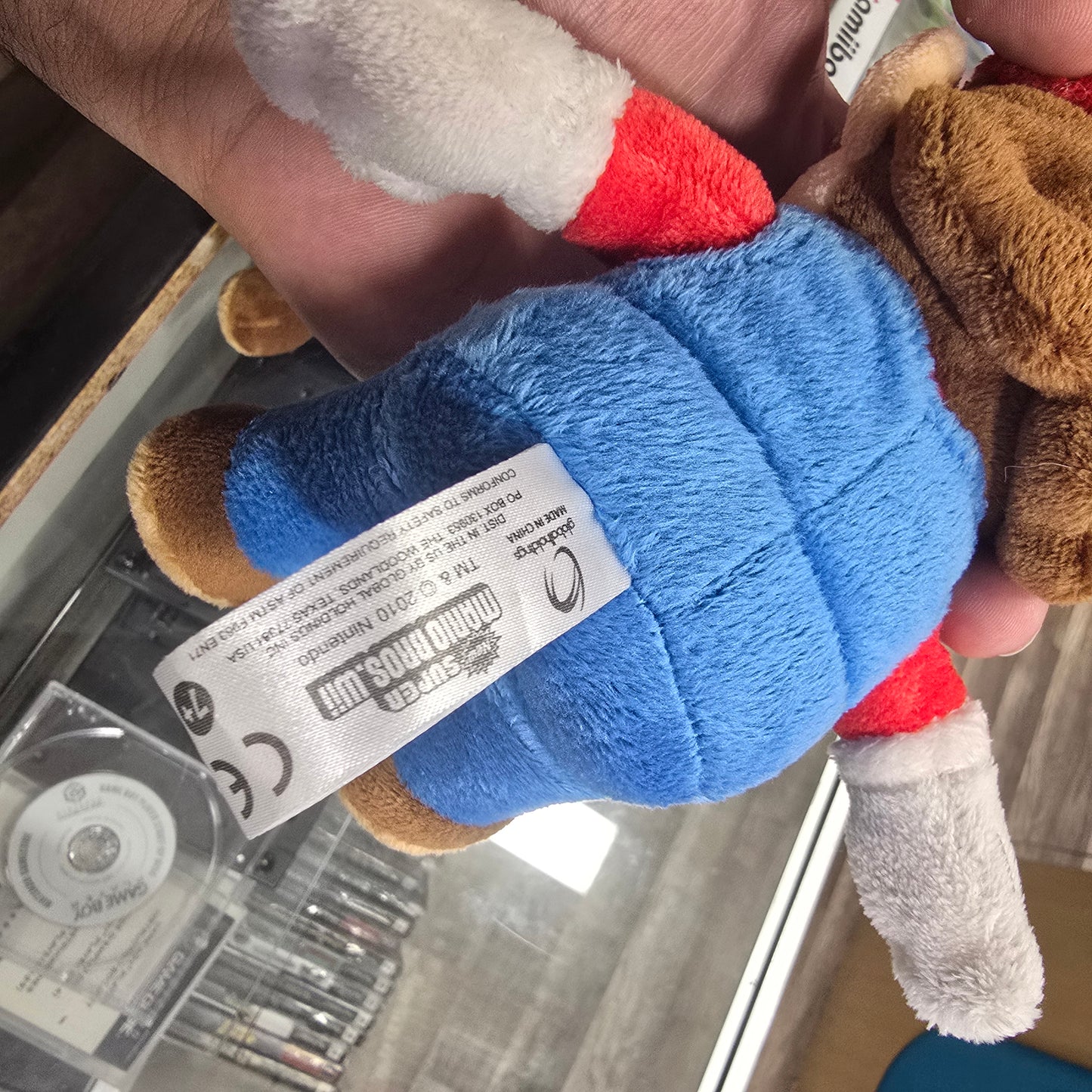 Super Mario Bros Wii Mario Official Plush (2010)