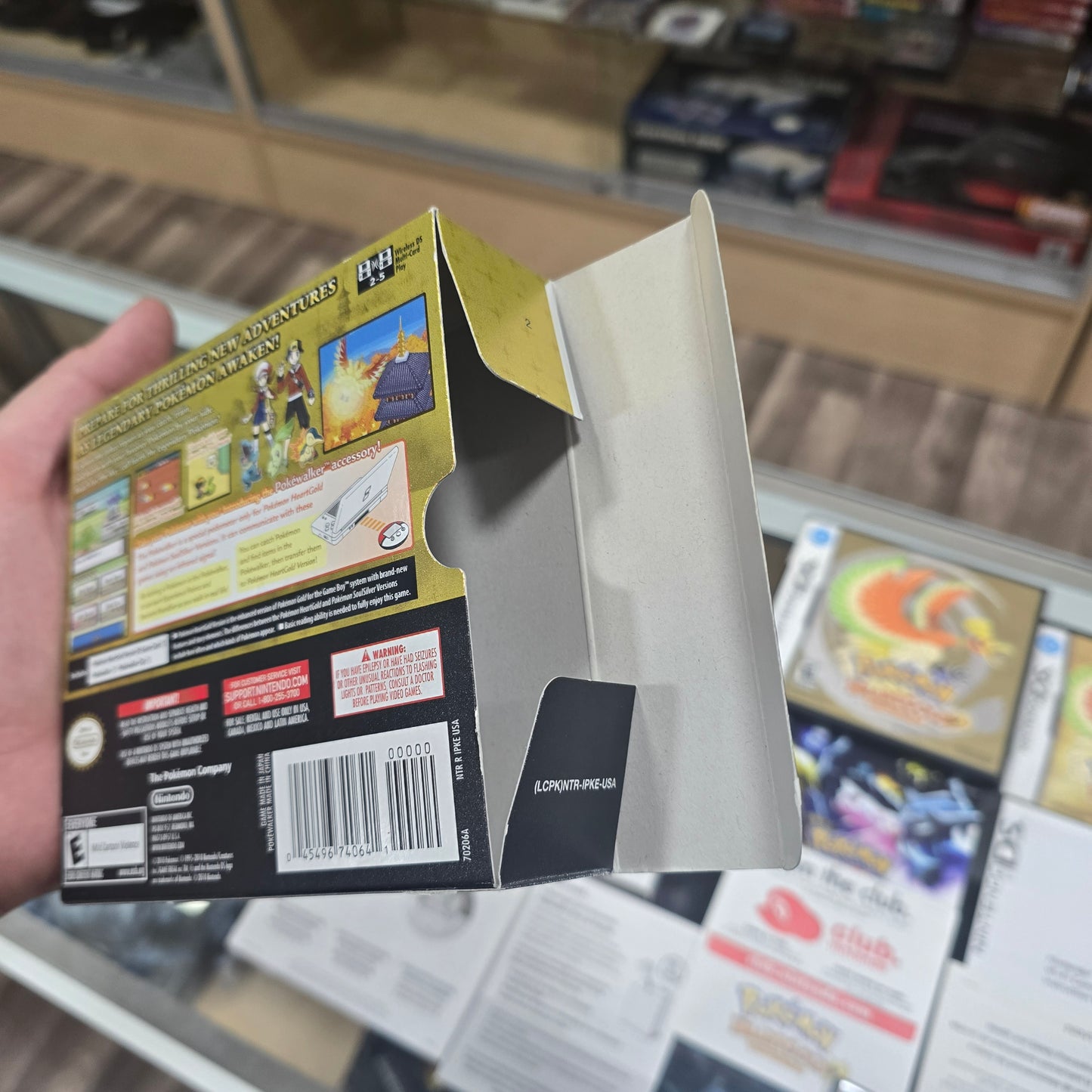 Pokémon HeartGold (BigBox) (Clean) (Authentic) Nintendo DS