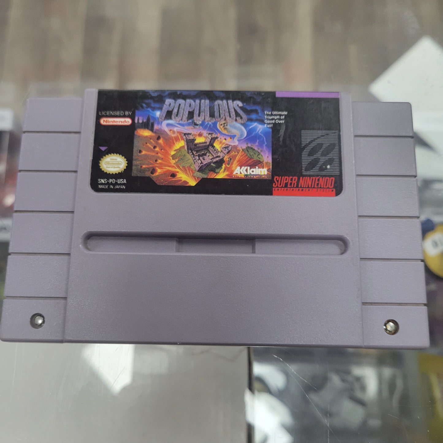 Populous SNES