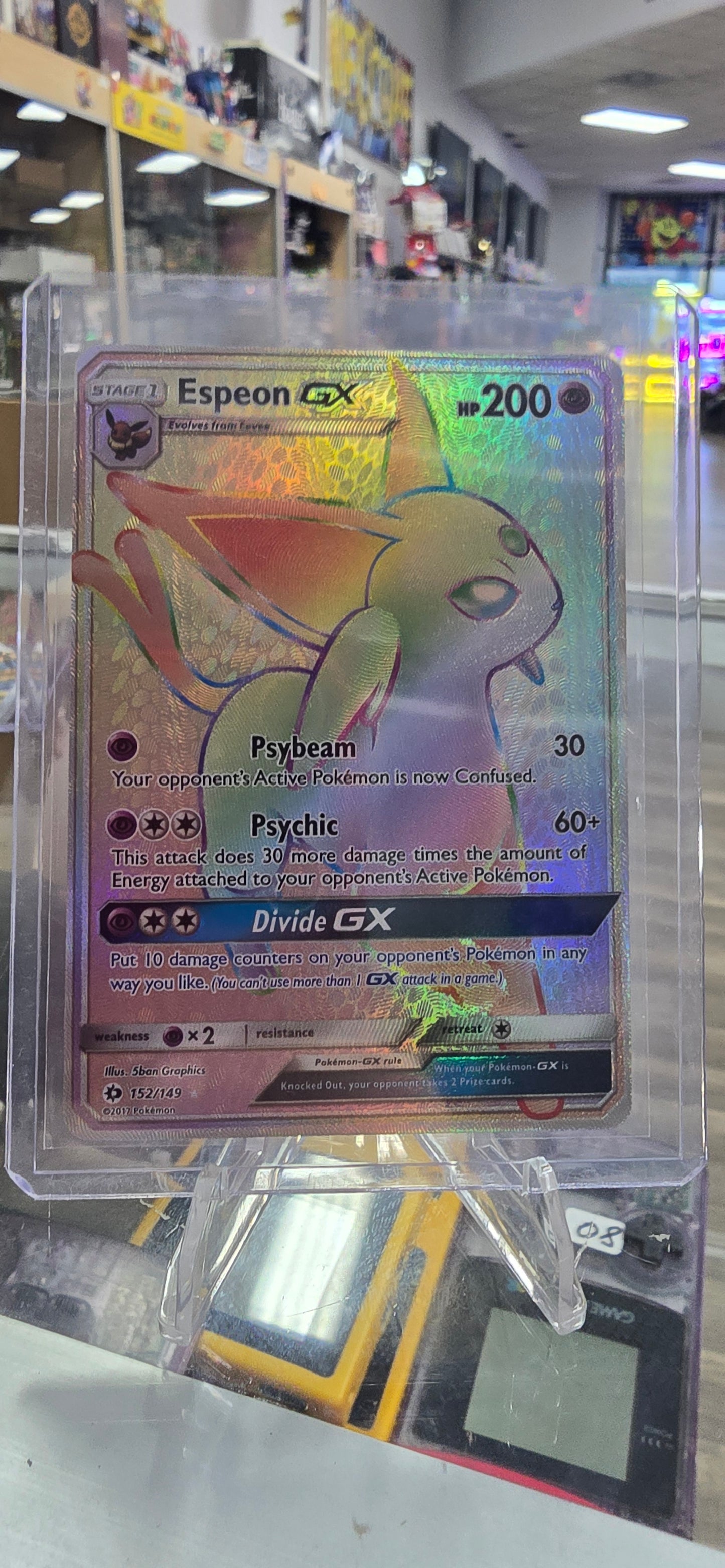 Espeon GX (Secret) - SM Base Set (NM)