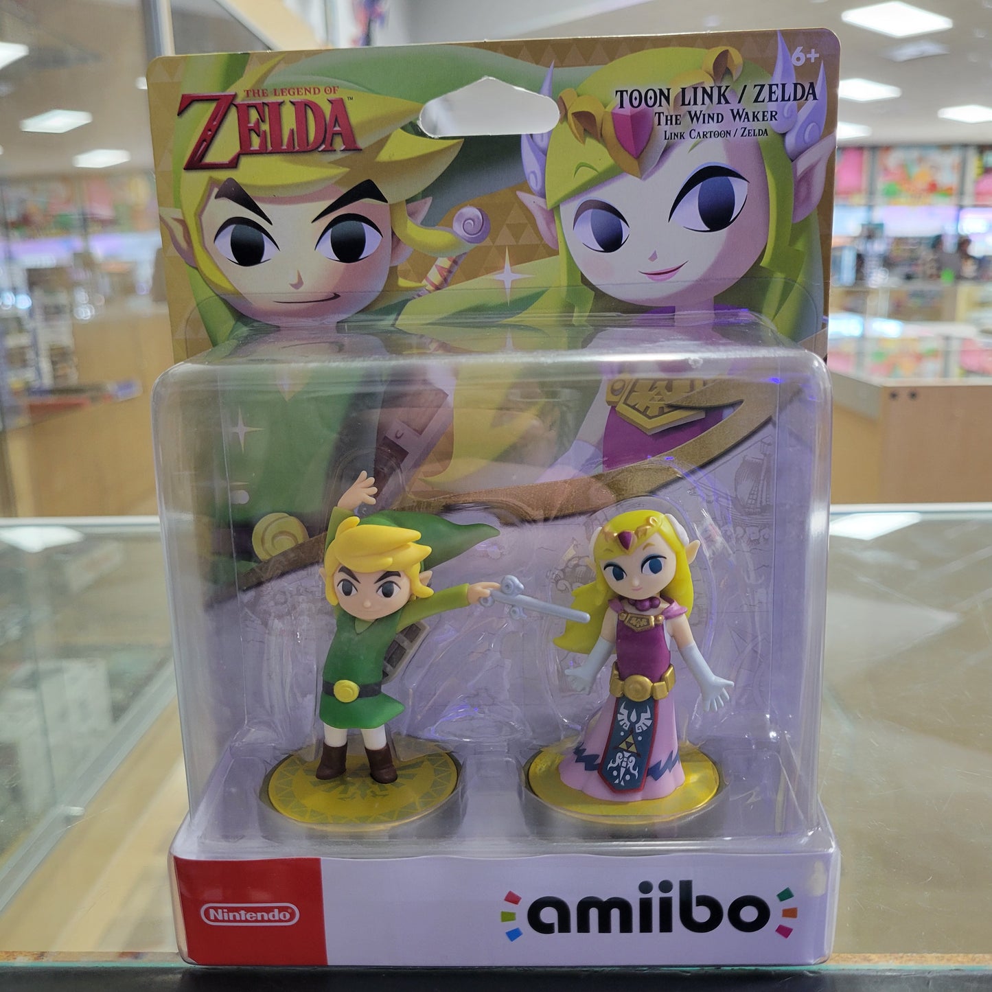New Toon Link and Zelda Wind Waker Amiibo