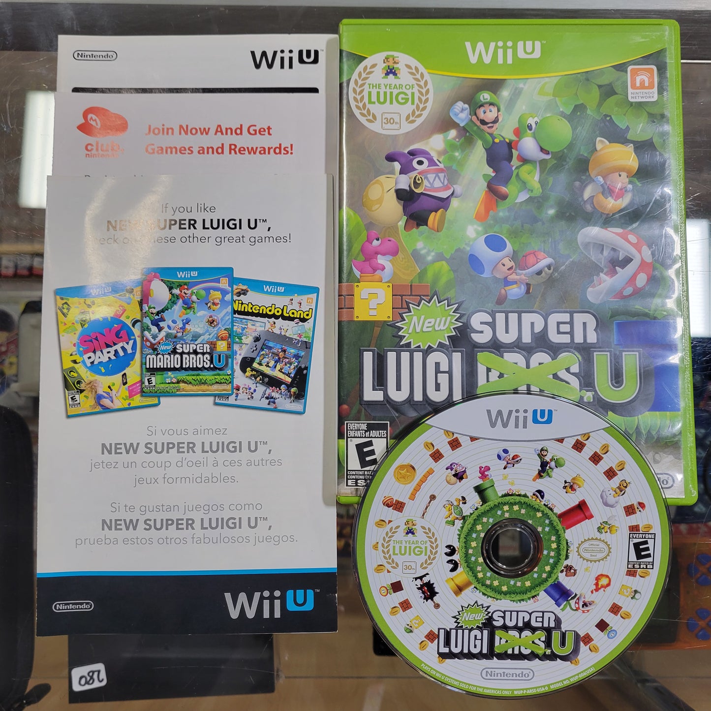 New Super Luigi U Nintendo Wii U