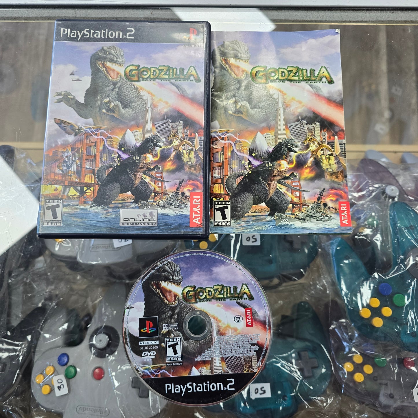 Godzilla Save the Earth PlayStation 2