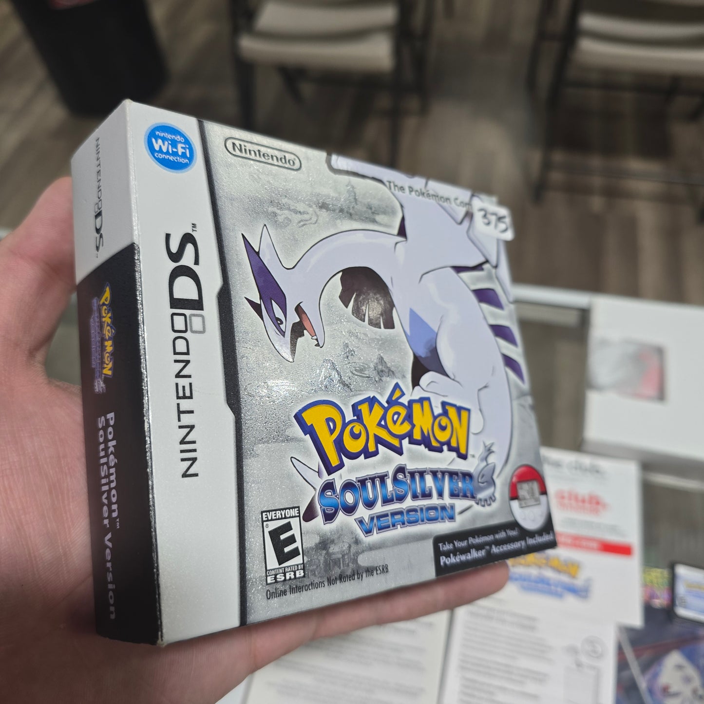 Pokémon SoulSilver Big Box with Pokewalker CIB (Very Clean) (Authentic) Nintendo DS