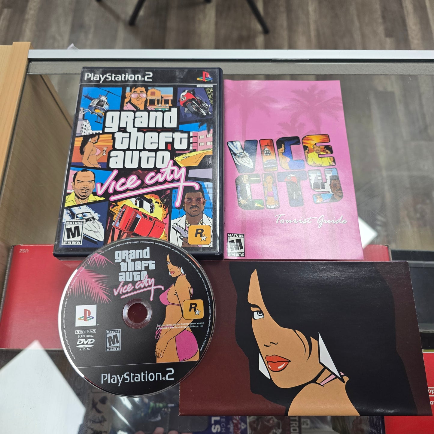 Grand Theft Auto Vice City (Has Poster) Playstation 2