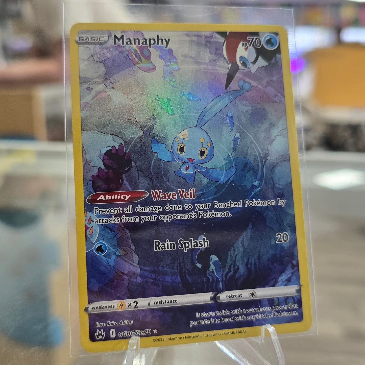 Manaphy - Crown Zenith: Galarian Gallery (NM)