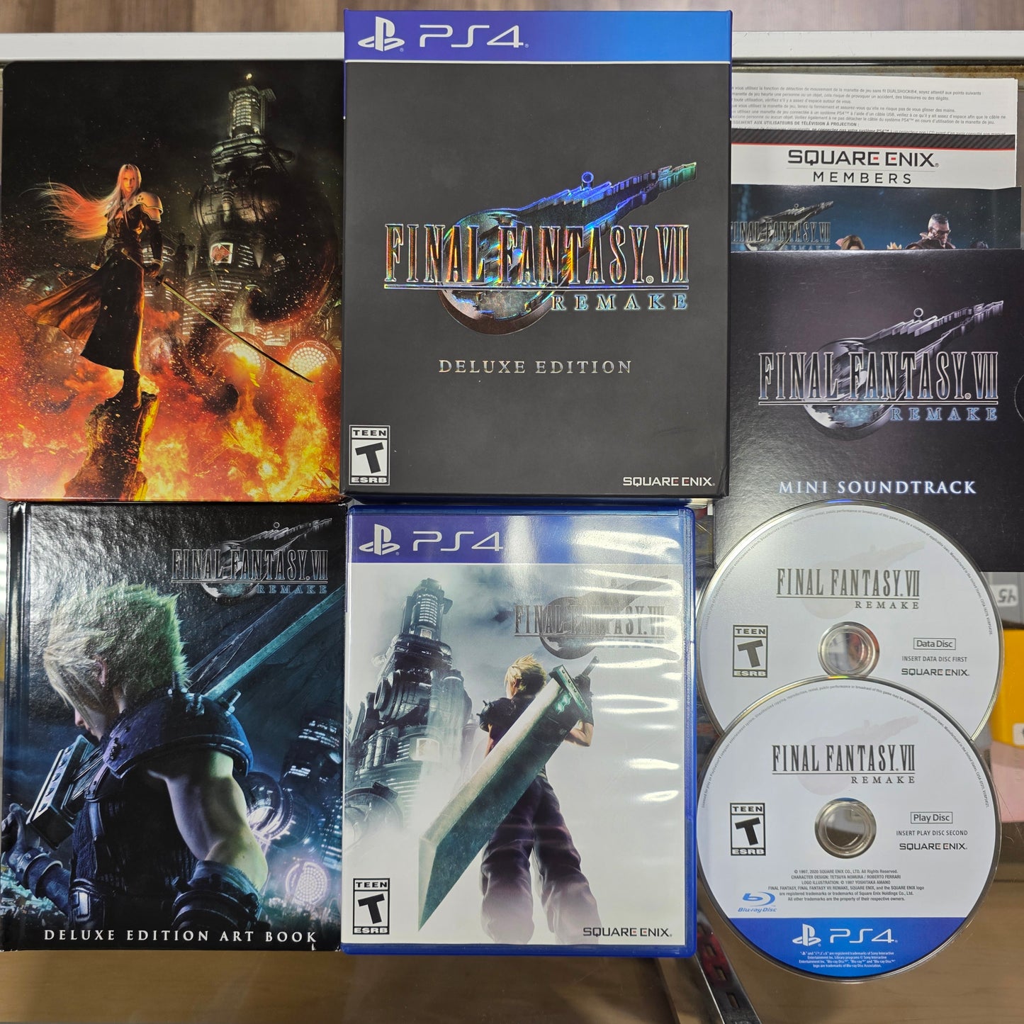 Final Fantasy VII Remake Deluxe Edition Playstation 4