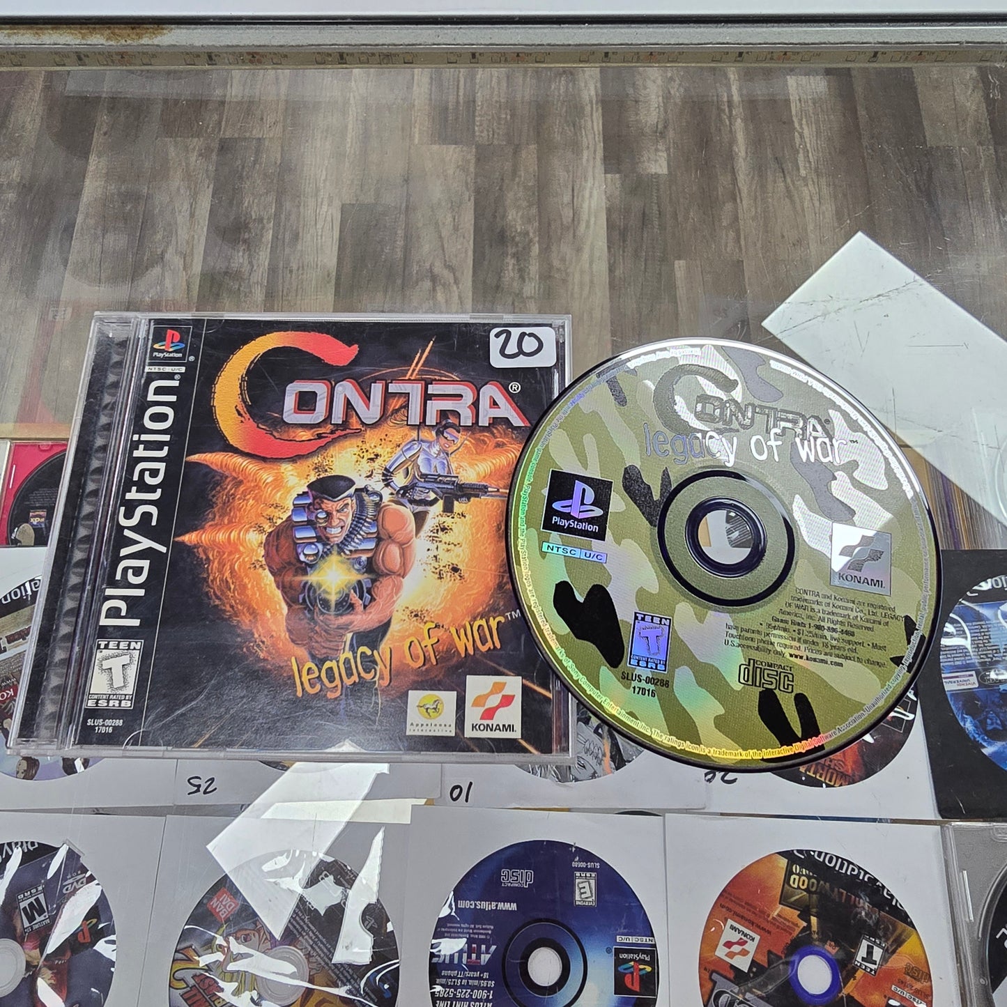 Contra Legacy of War Playstation 1