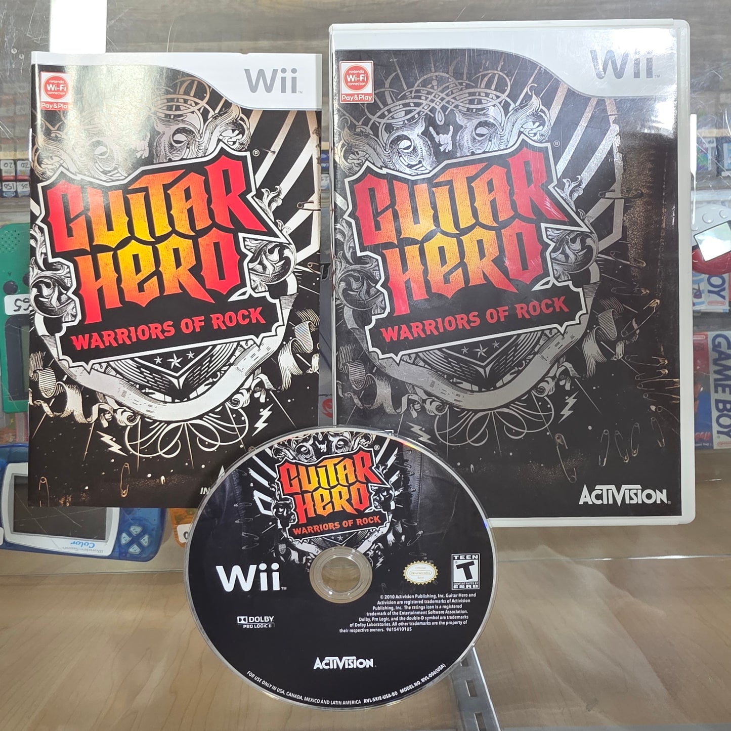 Guitar Hero: Warriors of Rock Wii