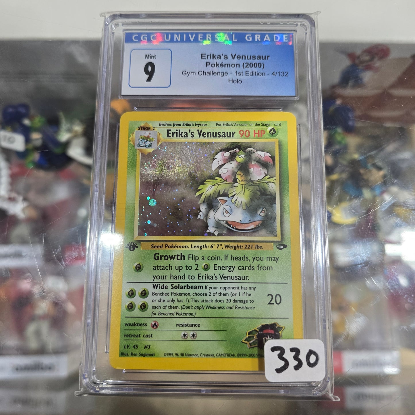 Erika's Venusaur - Gym Challenge (1st Edition) (HoloFoil)(CGC 9)