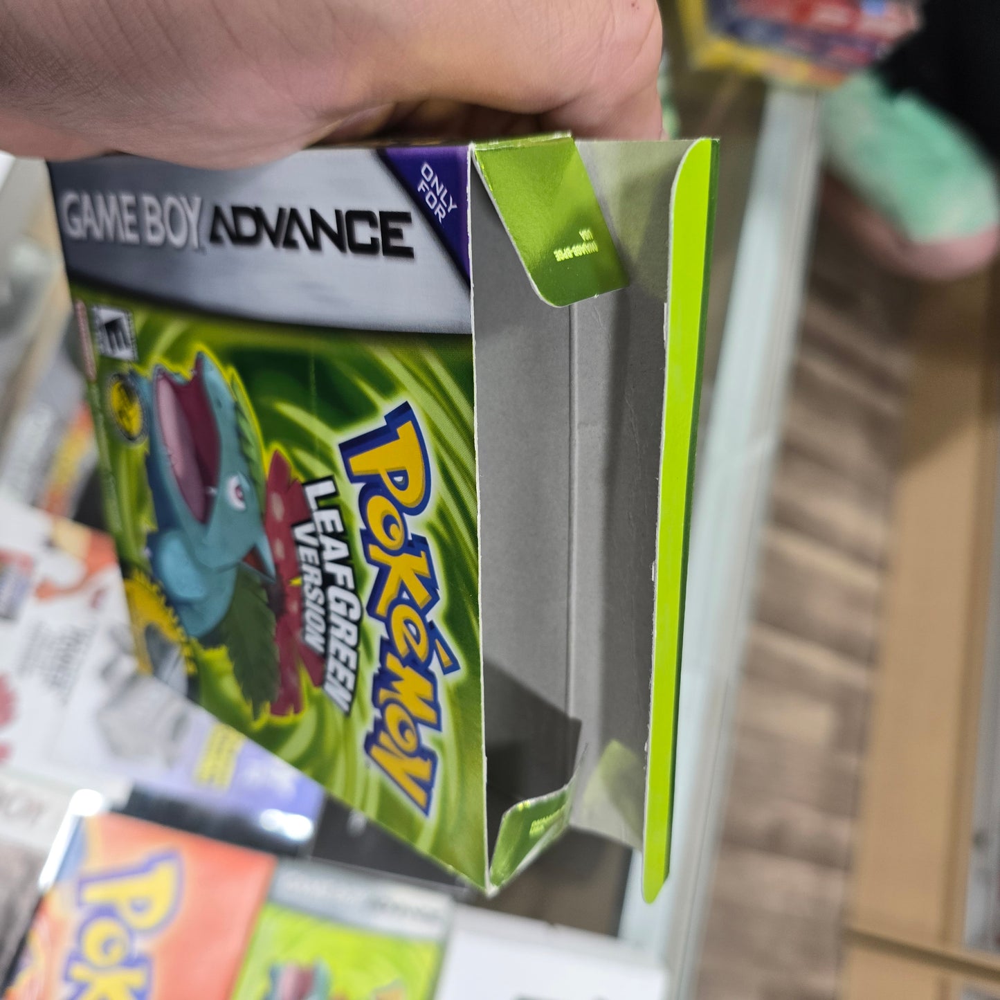 Pokémon LeafGreen (Authentic) (Good Condition) (CIB) Nintendo Gameboy Advance