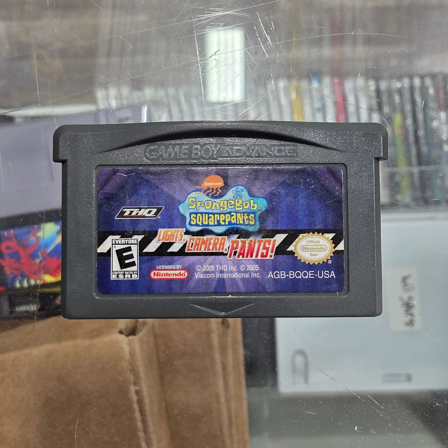 Spongebob Squarepants Light Camera Pants Nintendo Gameboy Advance