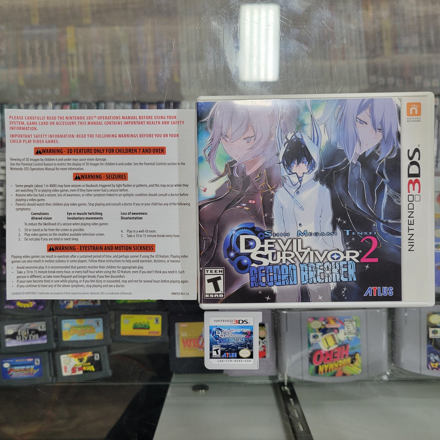 Shin Megami Tensei Devil Survivor 2 Record Breaker Nintendo 3DS