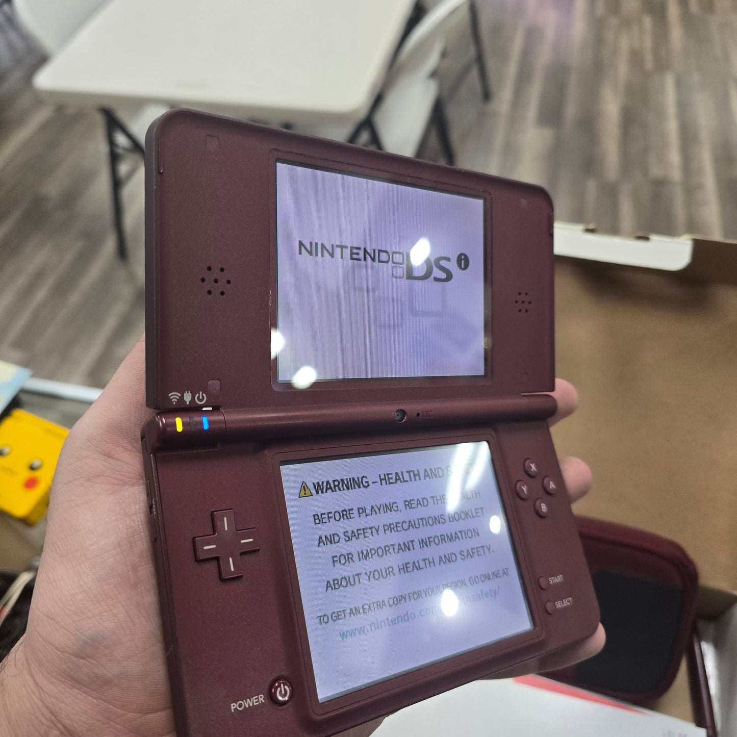 Red Nintendo DSi XL With Box